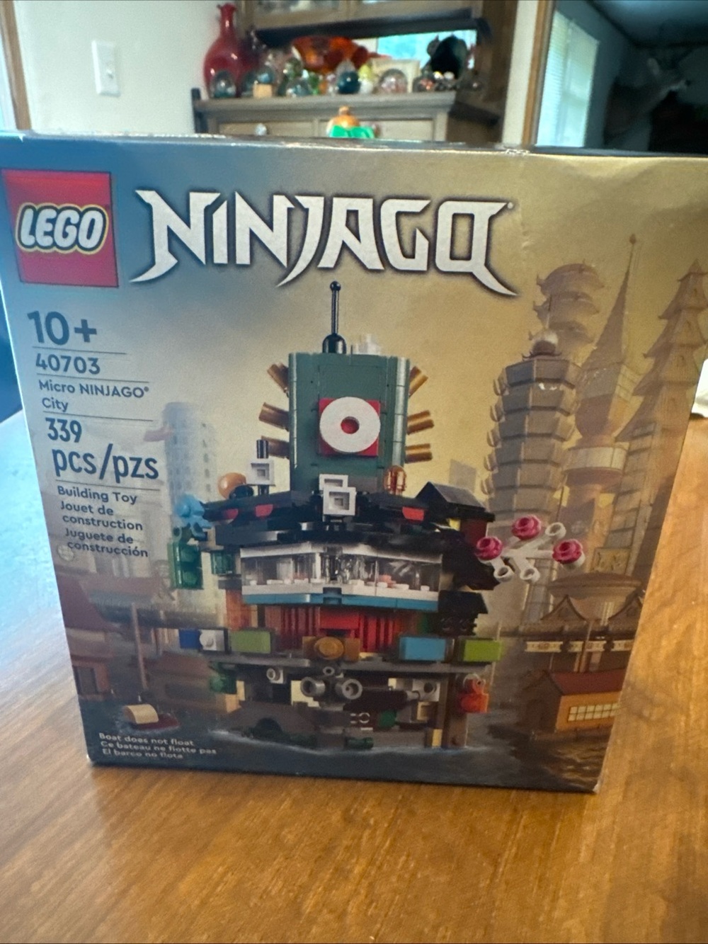 Lego Ninjago Micro City Building Set - Green, Black, Red, Pink